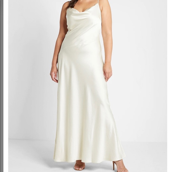 express satin cowl neck maxi slip dress Leopard Satin Cowl Neck Maxi Slip Dress
